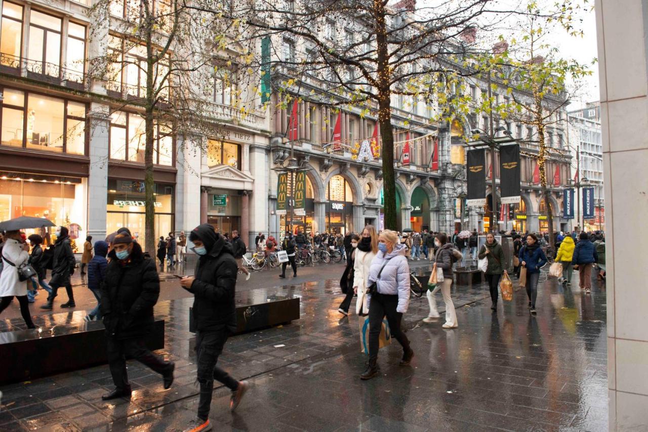 Cityantwerp Een Oase Van Rust Direct Achter De Meir Lägenhet Exteriör bild